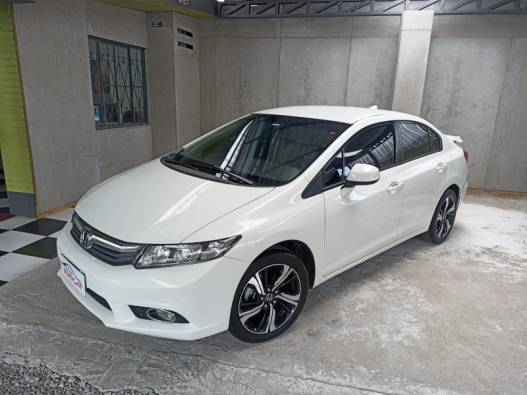 HONDA - CIVIC - 2013/2014 - Branca - R$ 69.900,00