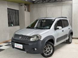 FIAT - UNO - 2010/2011 - Prata - Sob Consulta