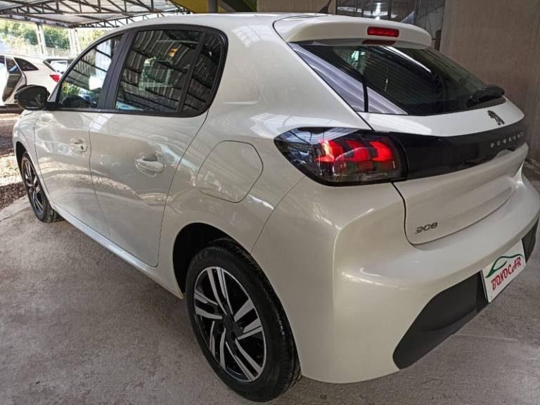 PEUGEOT - 208 - 2020/2021 - Branca - R$ 76.900,00